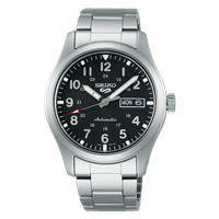 Armbanduhr Seiko Herr 5 Sport in Stahl SRPG27K1